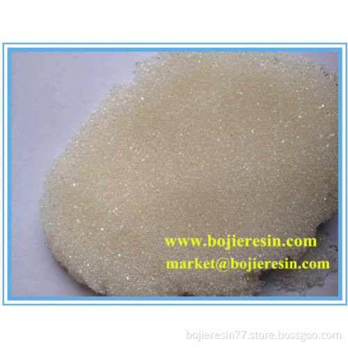 Gel-type Strong Basic Anion exchange resin BA400